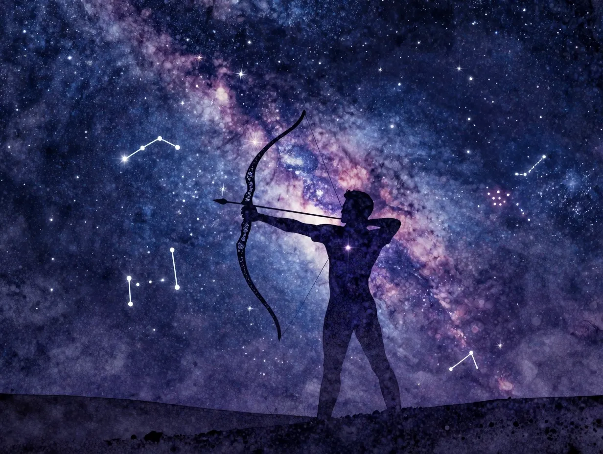 The fantasy or cosmic bow hunter concept