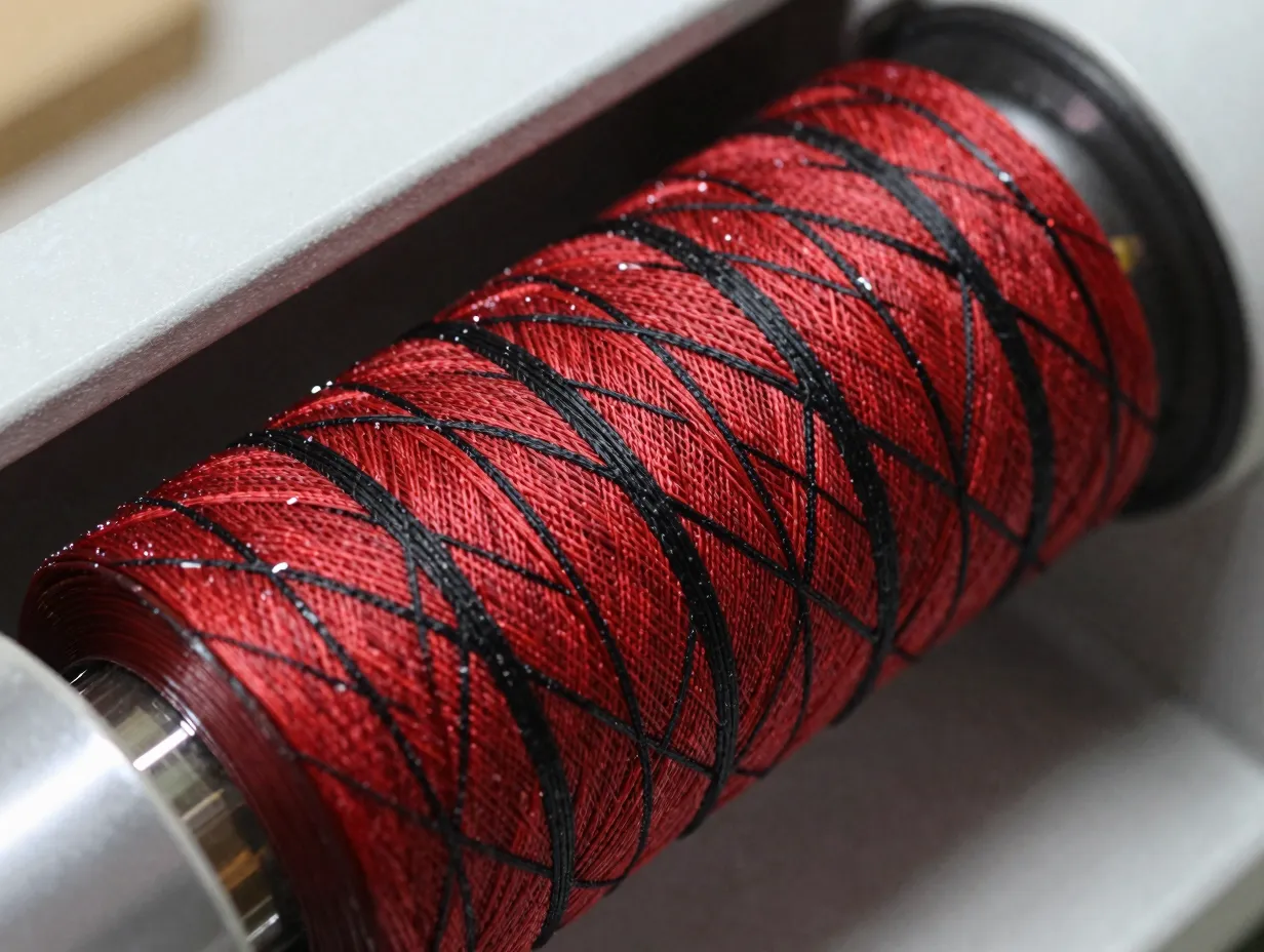 Thread wrapping and finish