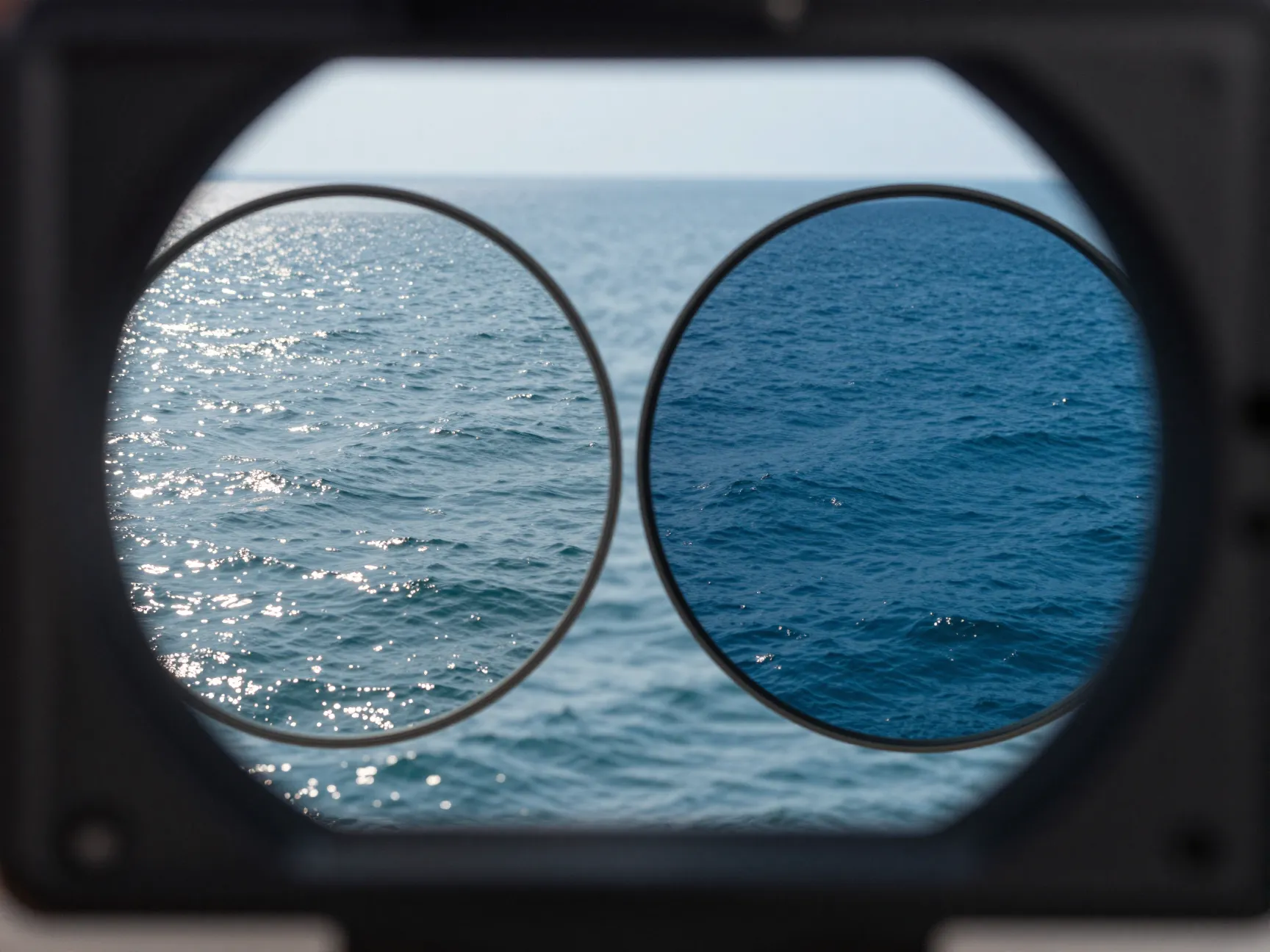 7 use a polarizing filter to cut glare and deepen color in camera