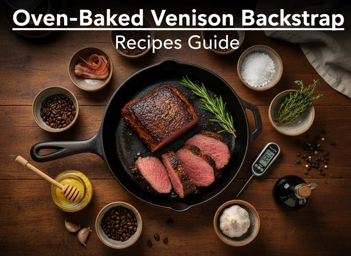Oven baked venison backstrap recipes guide