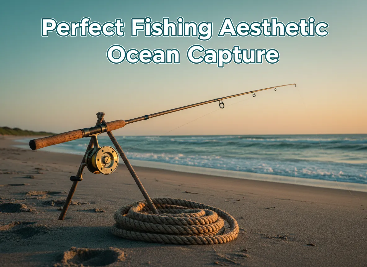 Perfect fishing aesthetic ocean capture