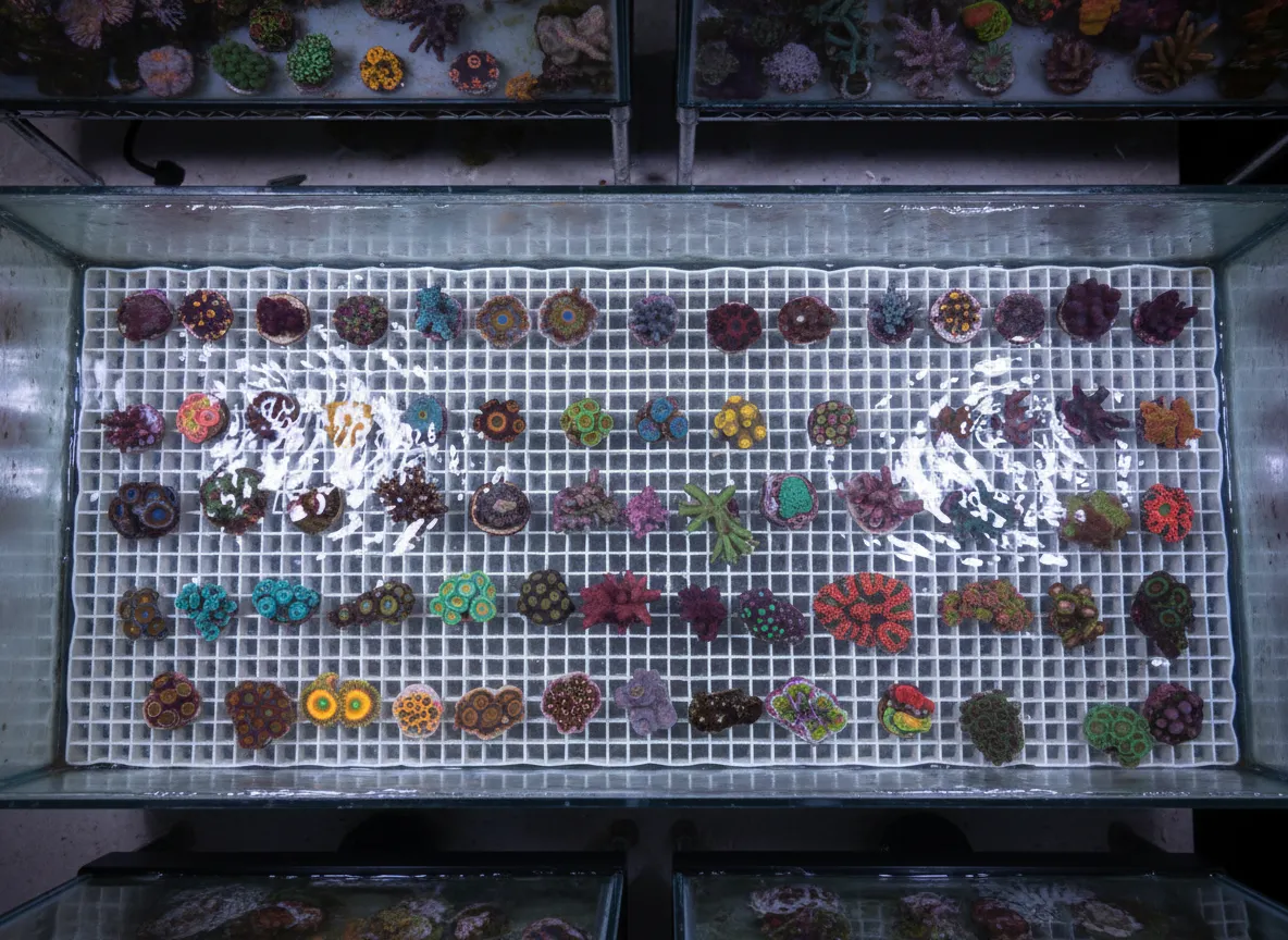 The coral propagation and frag tank