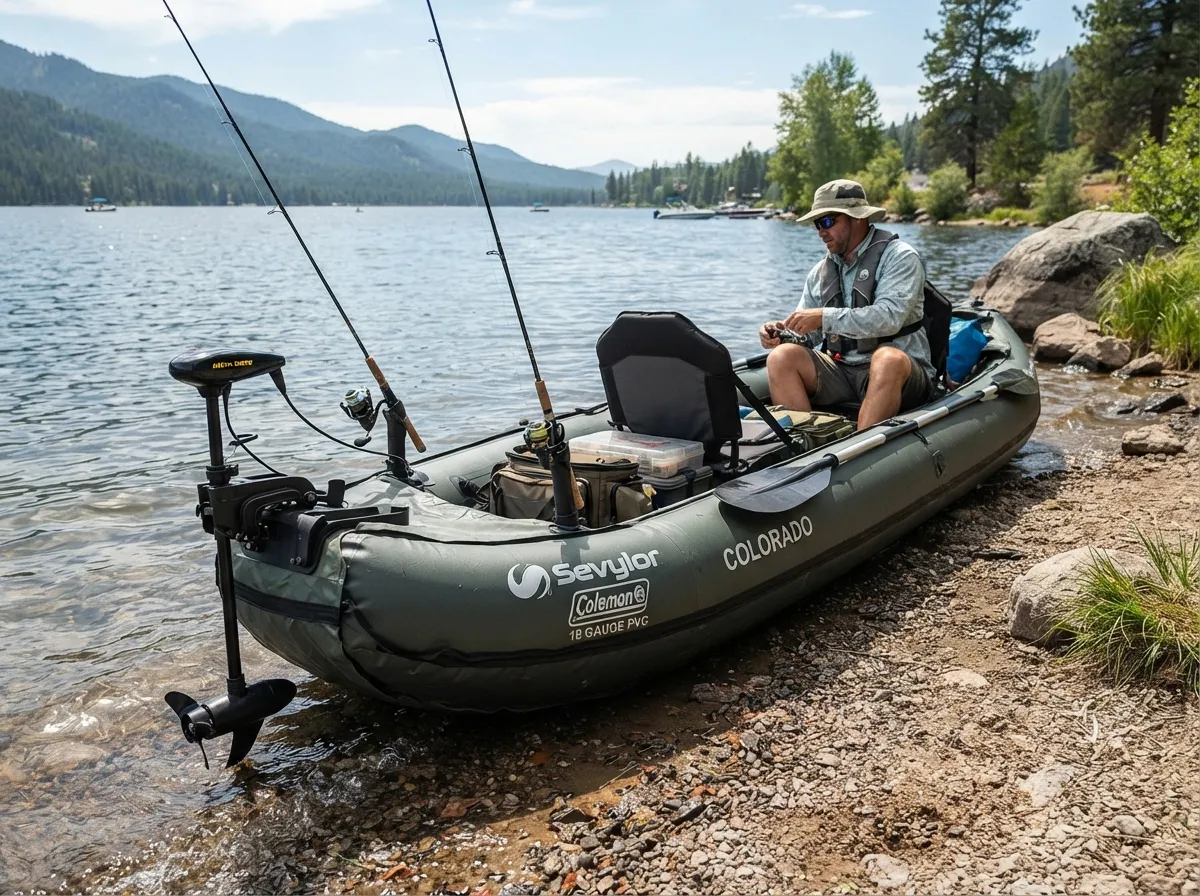 Sevylor coleman colorado fishing kayak