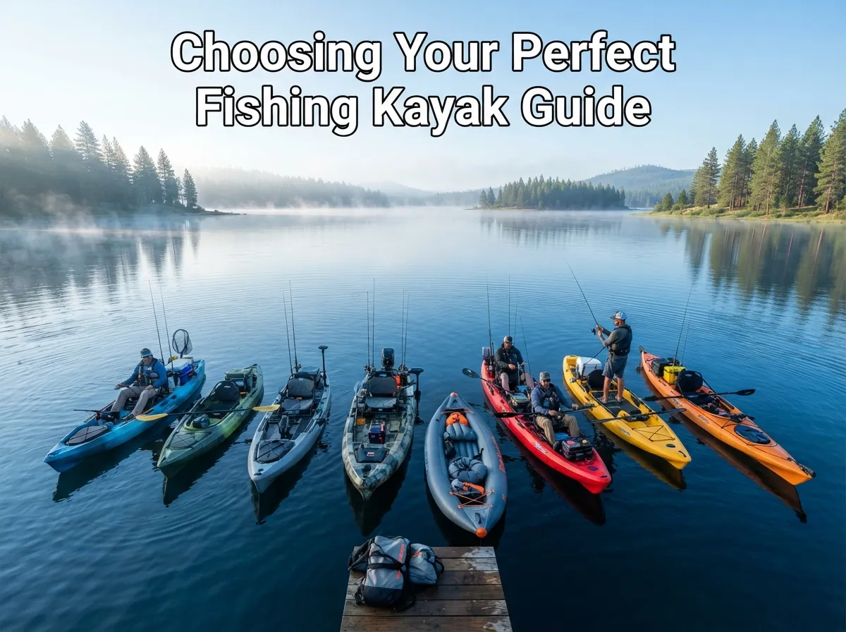 Choosing your perfect fishing kayak guide