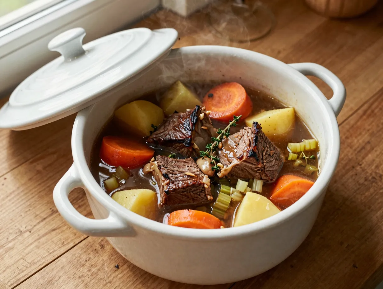 Classic slow cooker venison stew