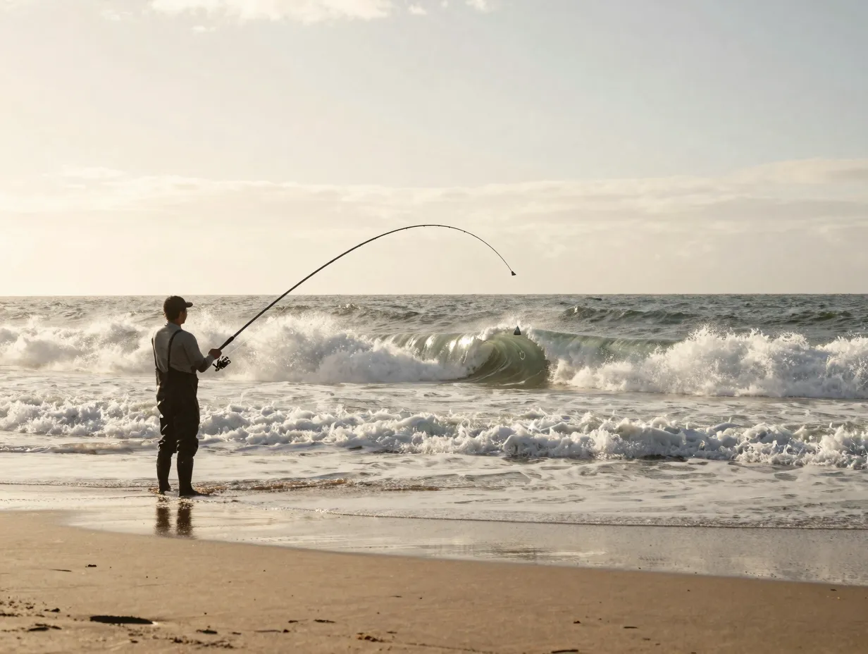 Surf casting
