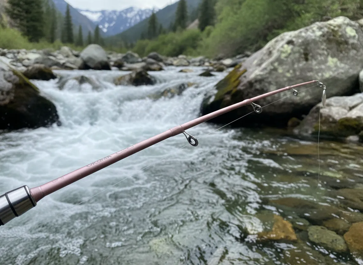 Okuma celilo pink spinning rod