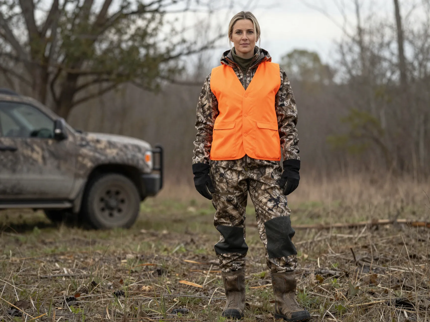The womens whitetail deer camp outfit