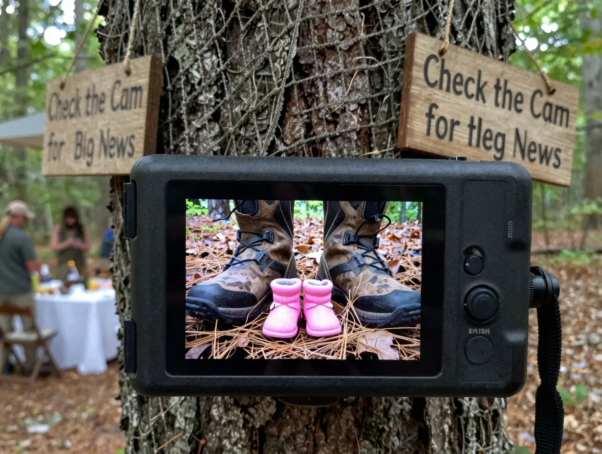 4 trail camera announcement station