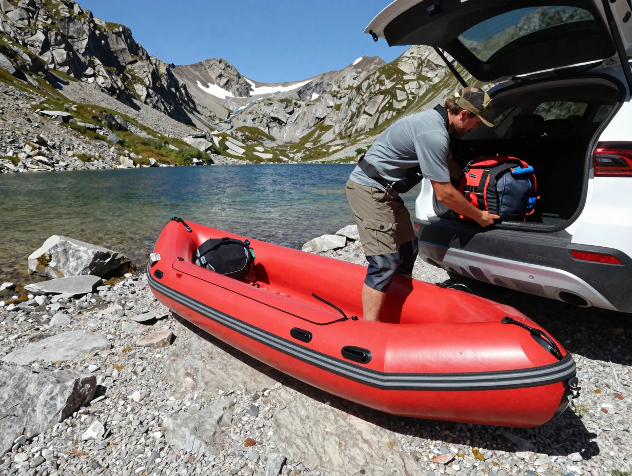 5 inflatable fishing kayaks