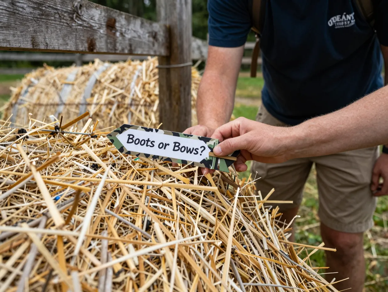 7 boots or bows themed scavenger hunt