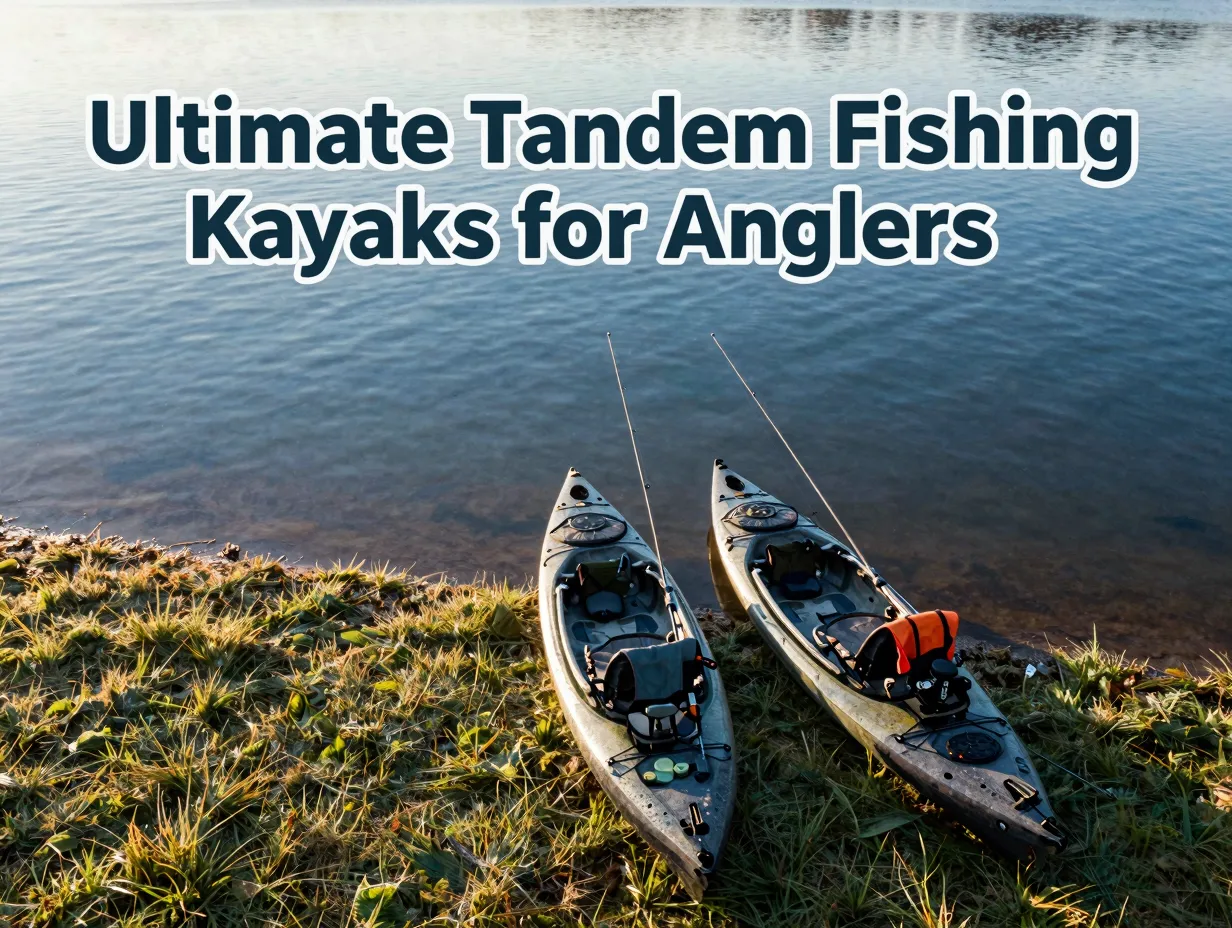 Ultimate tandem fishing kayaks for anglers
