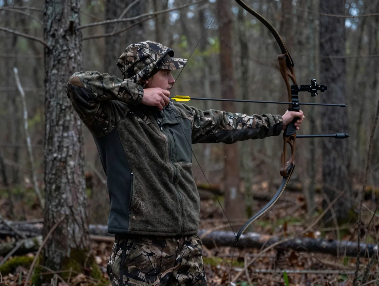 The classic woodland hunting layering system