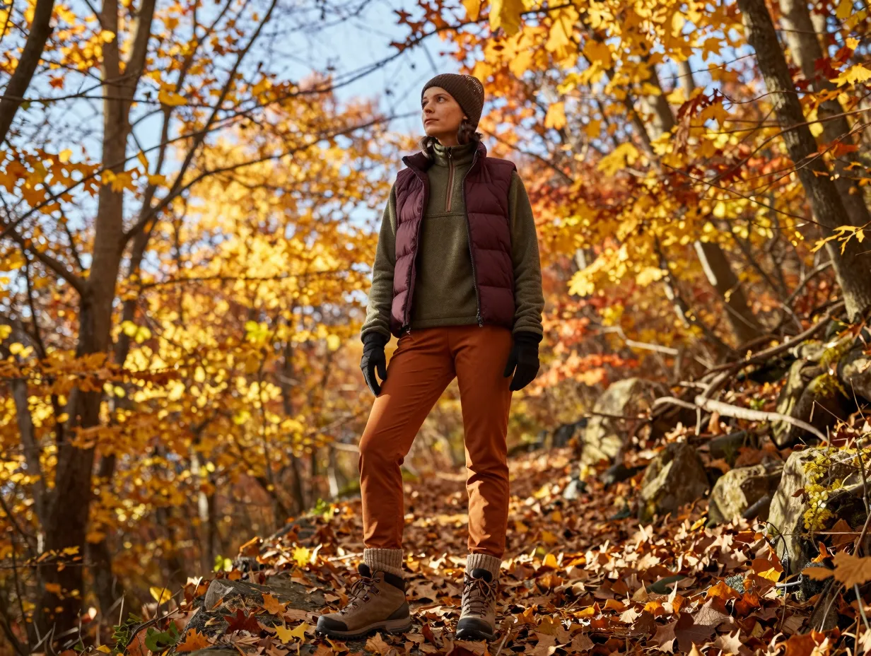 The fall foliage hike ensemble