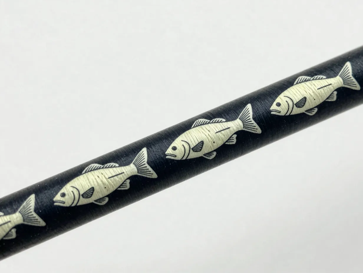 Fish motif repeat wraps