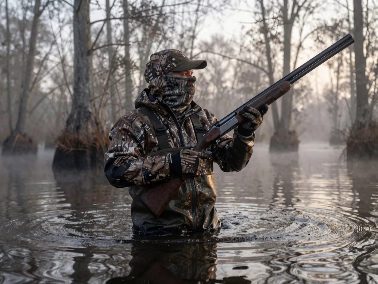 The waterfowl and flooded timber outfit