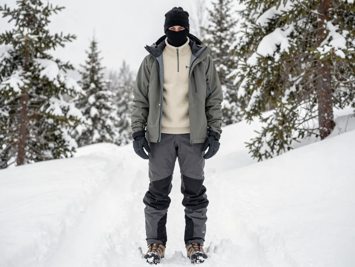 The winter backcountry layering system