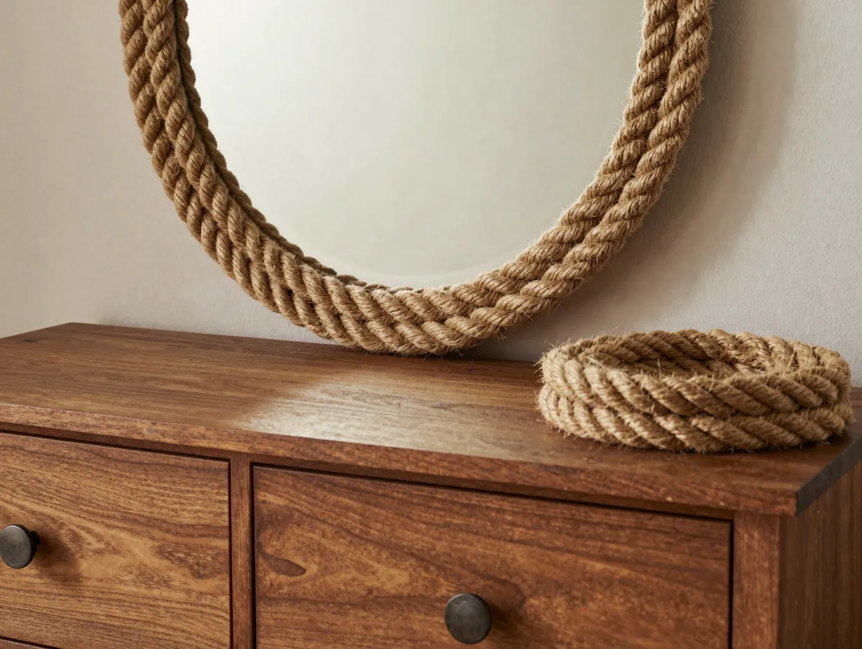 Install rope and rigging accents throughout the space