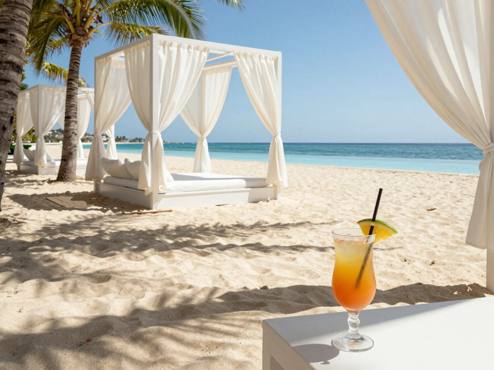 Resort and luxury vacation aesthetics