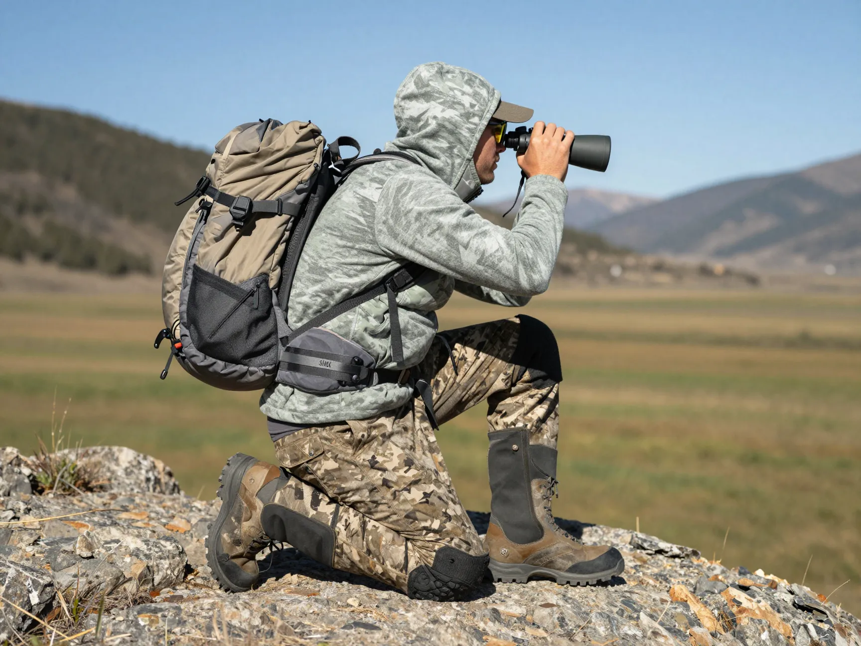 The high country elk hunting outfit