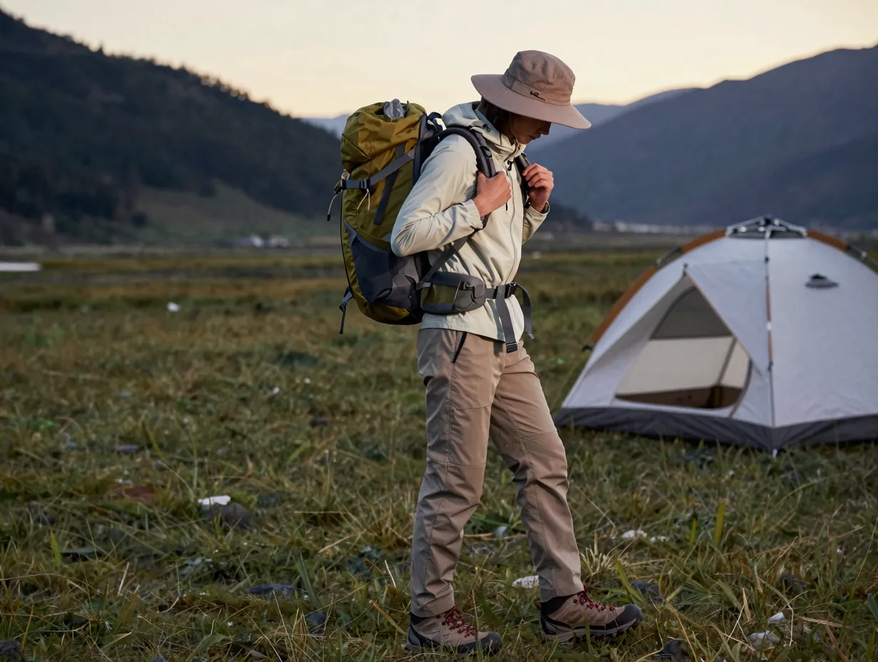 The multi day backpacking outfit
