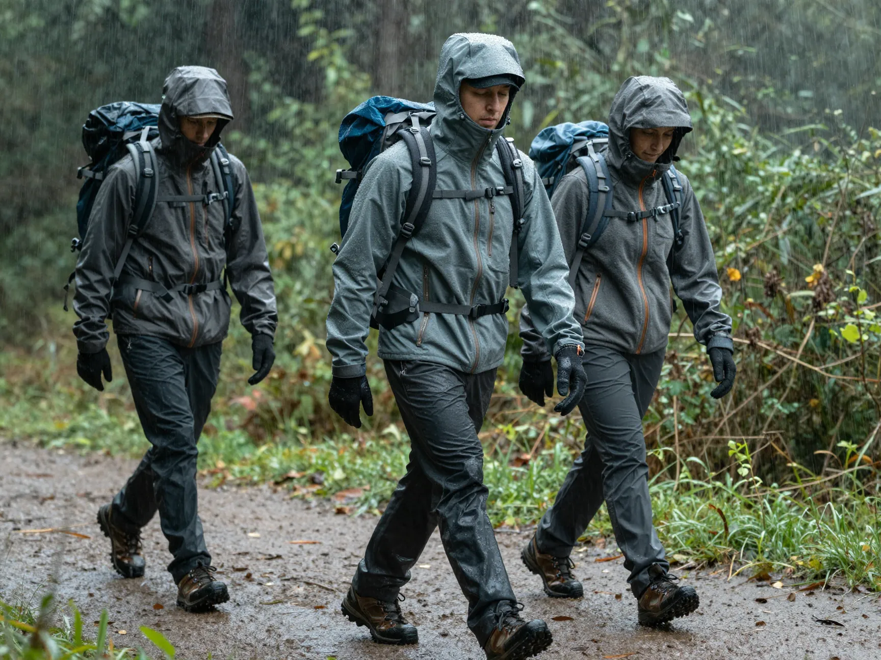 The rainy day trail outfit