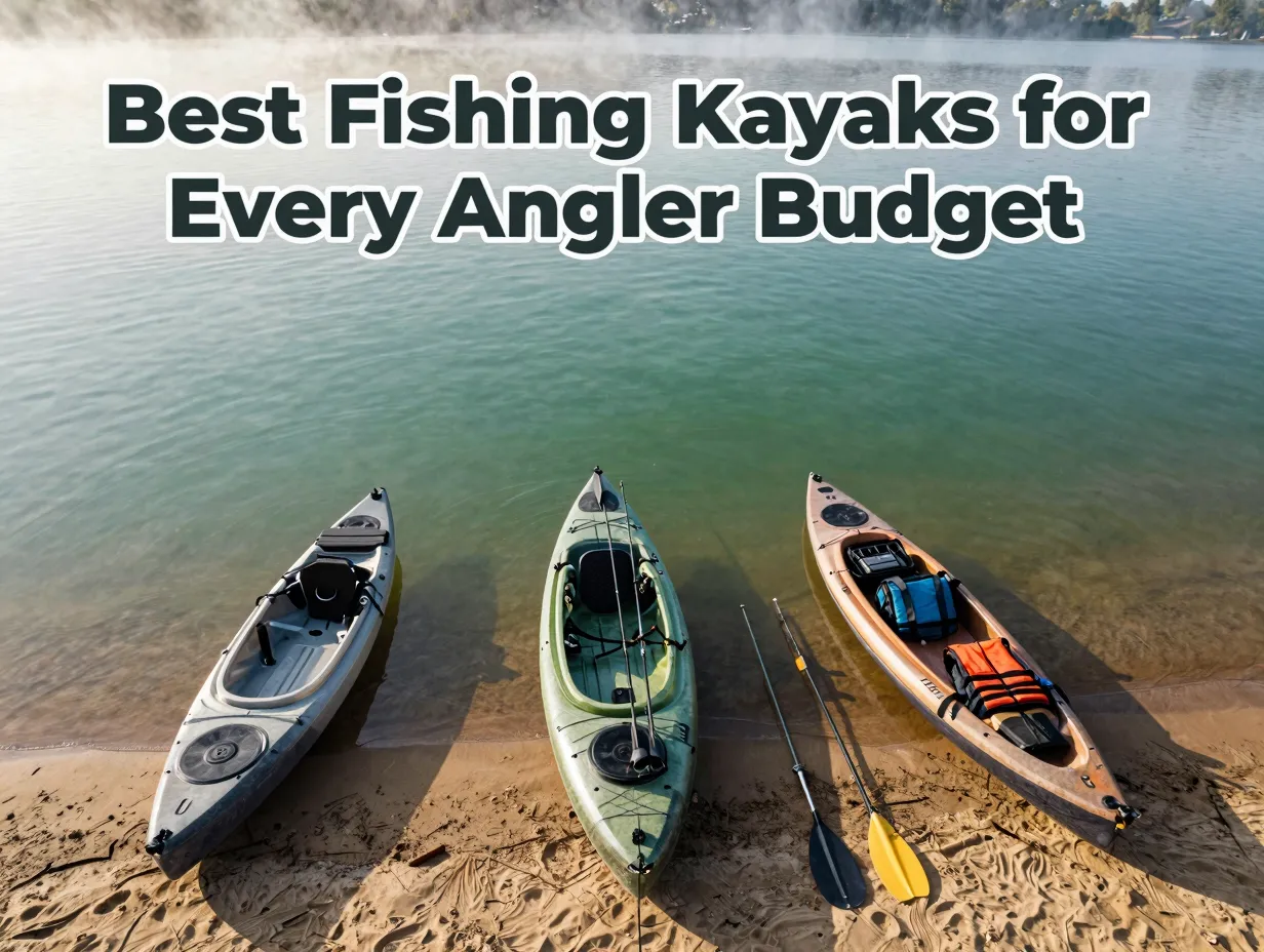 Best fishing kayaks for every angler budget