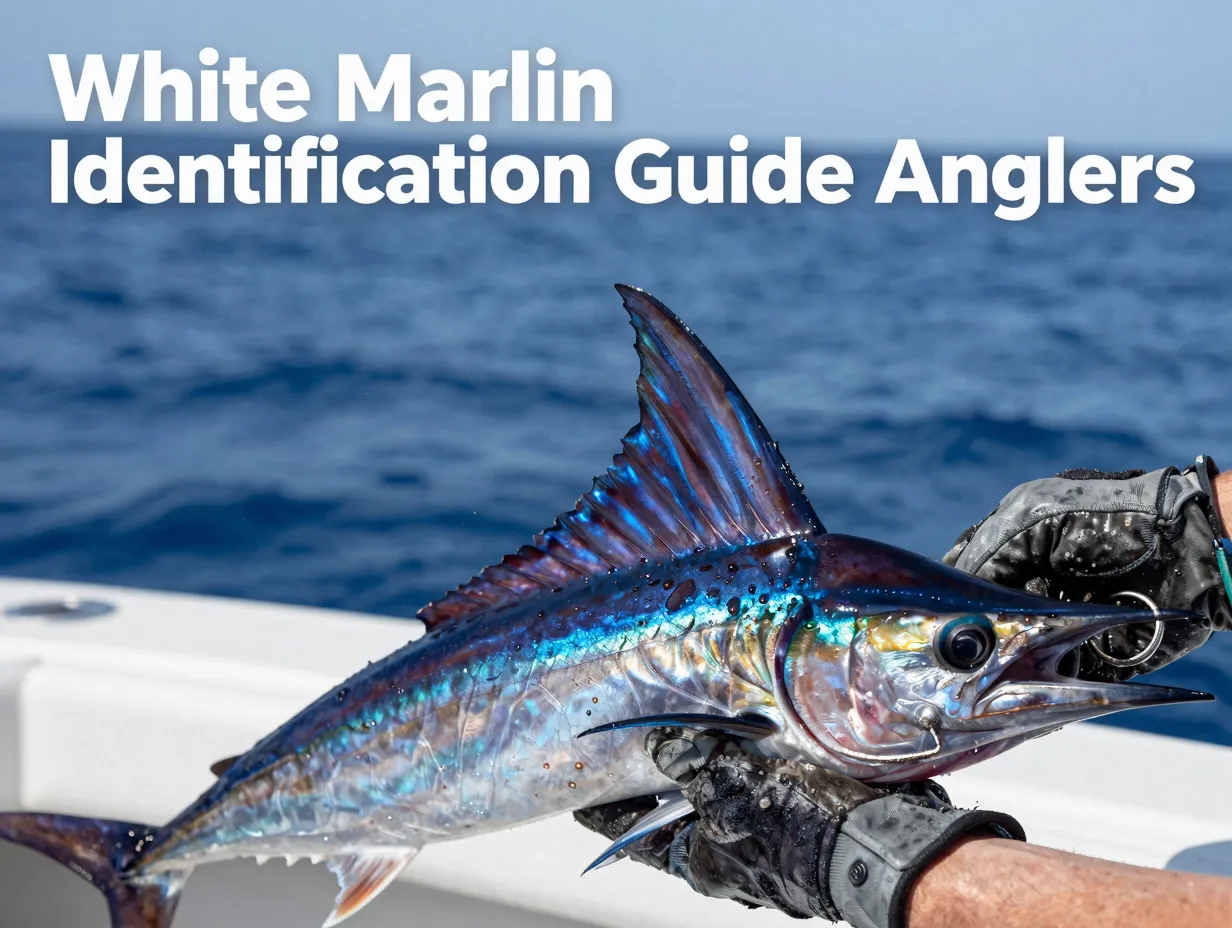 White marlin identification guide anglers