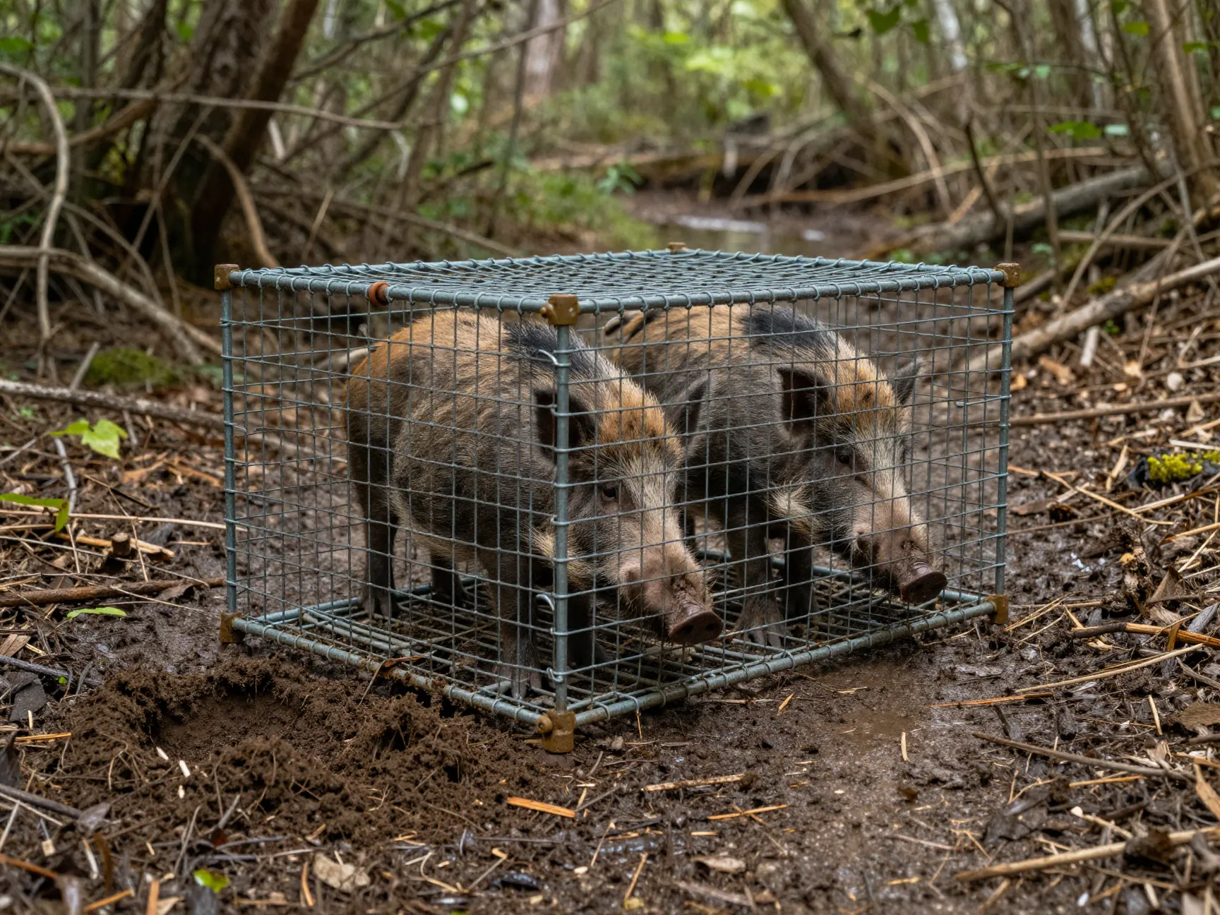 Box trapping for small groups and scouting areas