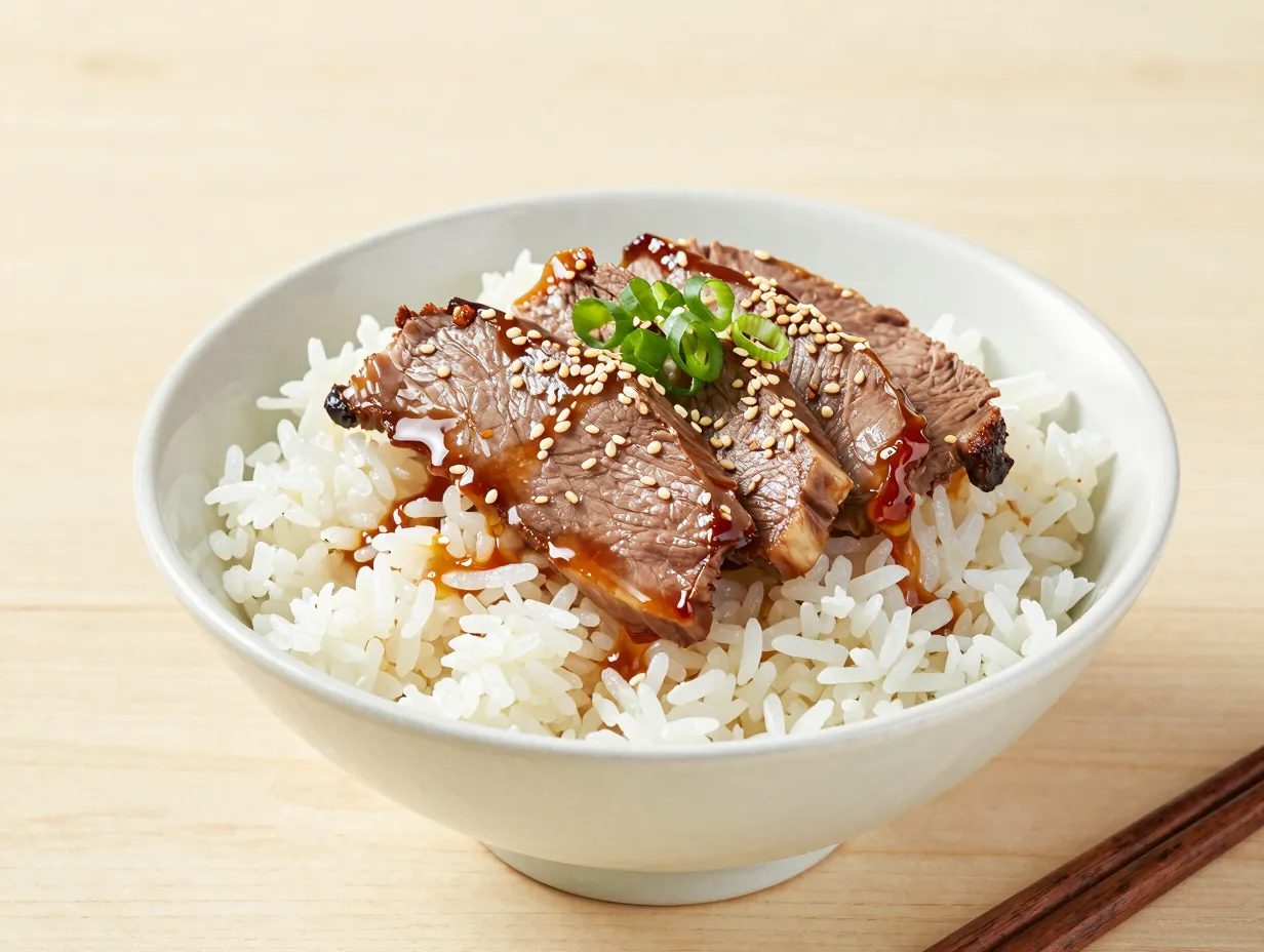Asian inspired soy and ginger venison backstrap