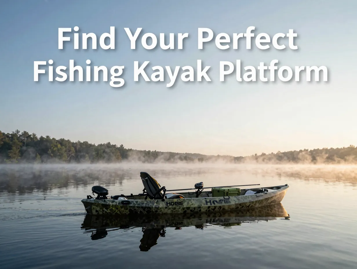 Find your perfect fishing kayak platform