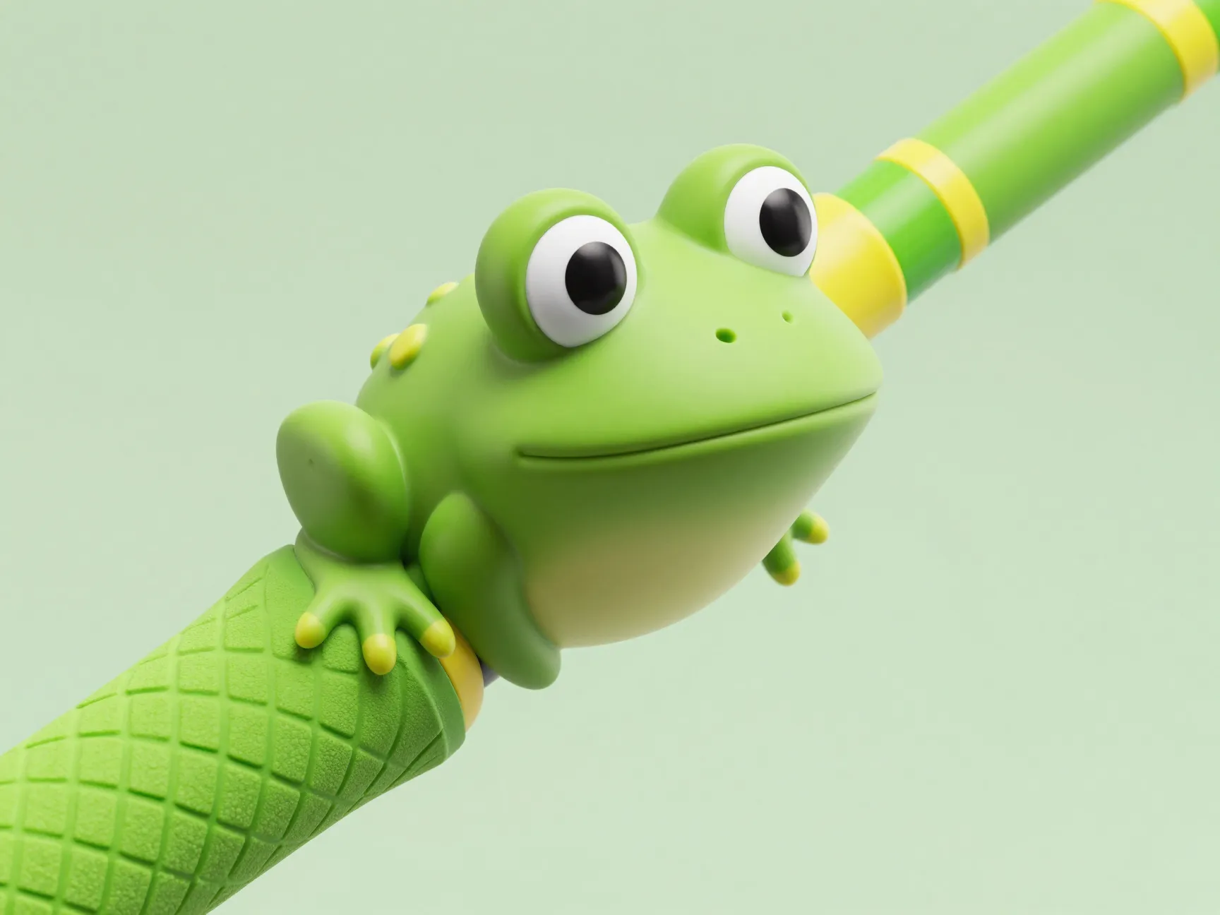 The animal character handle rod