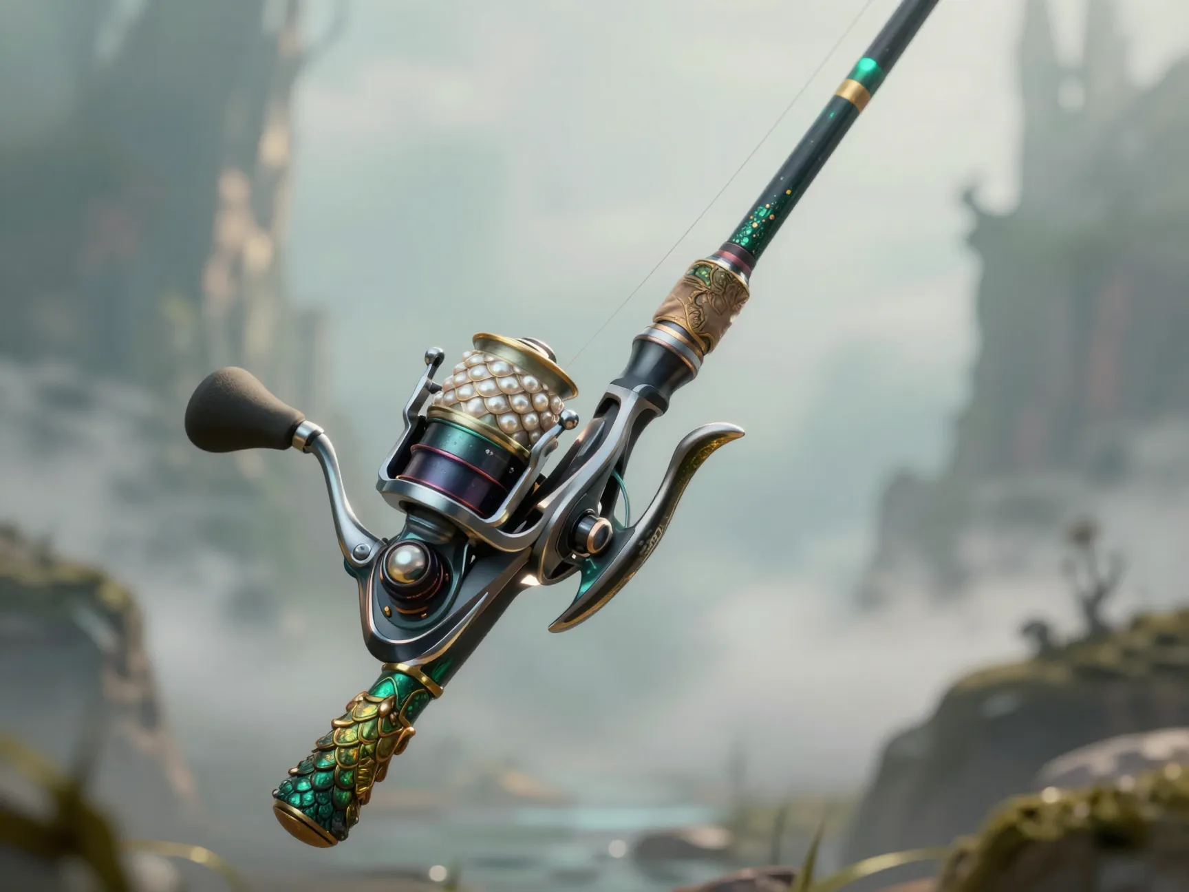 The fantasy creature rod