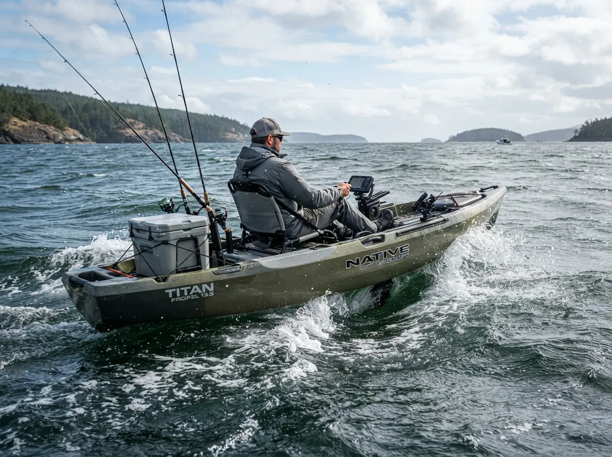 Native watercraft titan propel 135