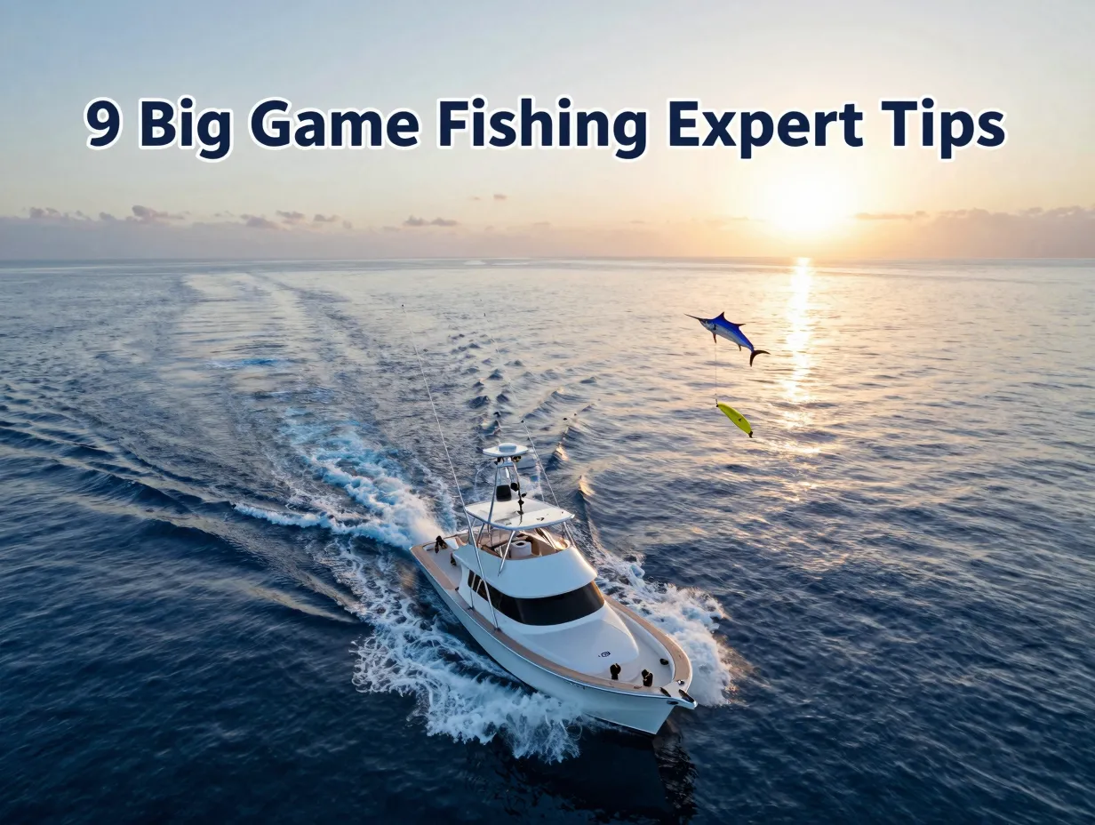 9 big game fishing expert tips