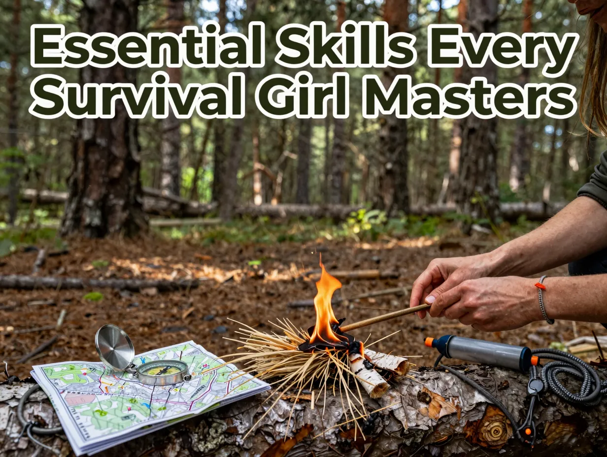 Essential skills every survival girl masters