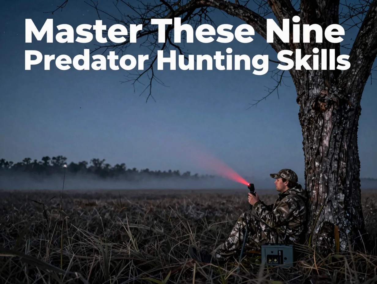 Master these nine predator hunting skills
