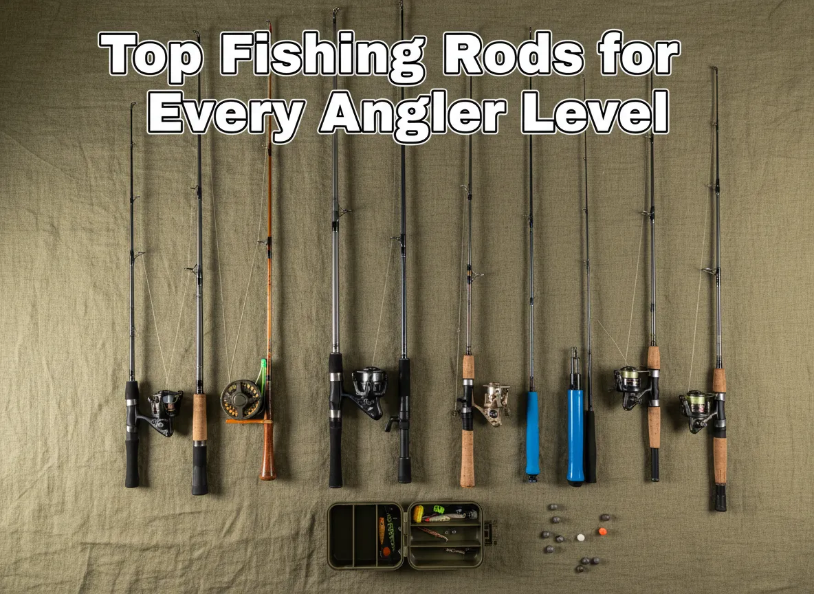 Top fishing rods for every angler level