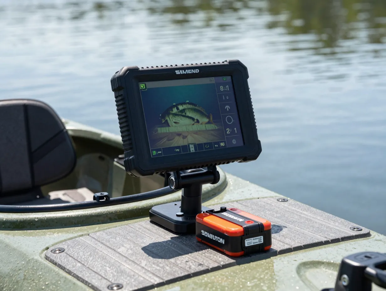 Fish finder and depth sounder