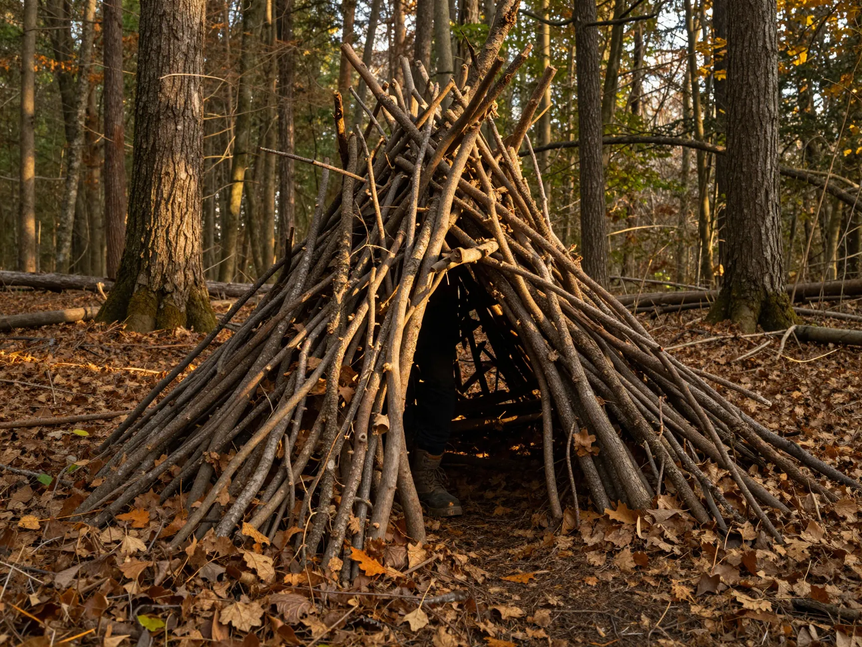 Shelter building