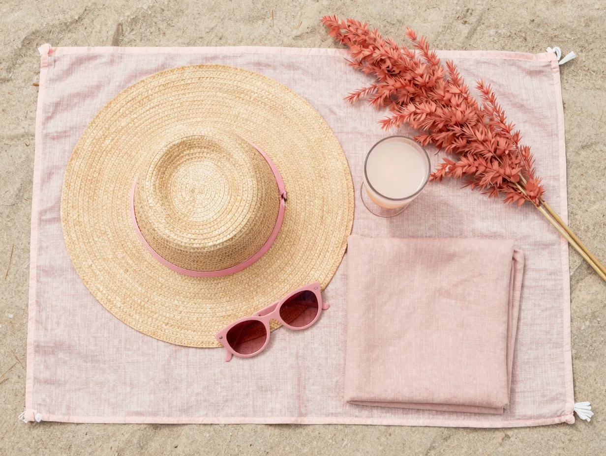 Use pink props and accessories strategically