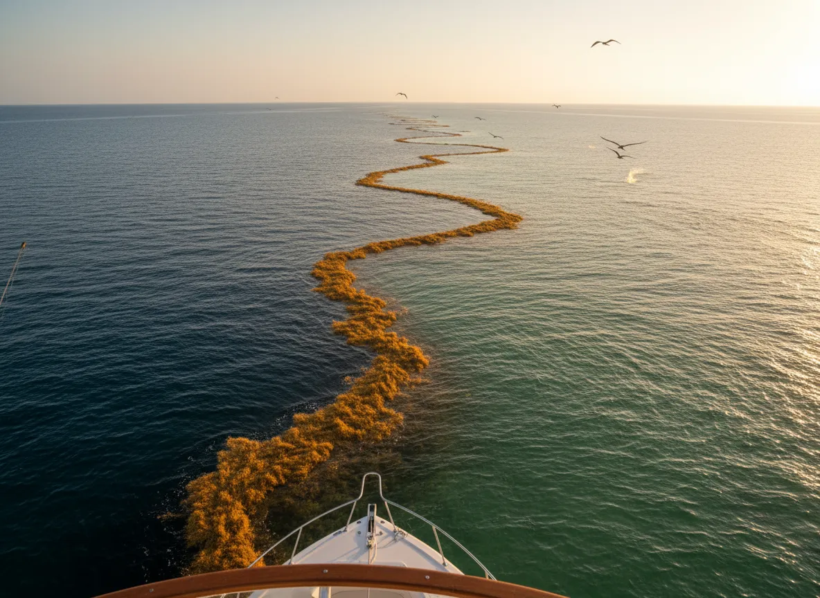Read the water before setting lines