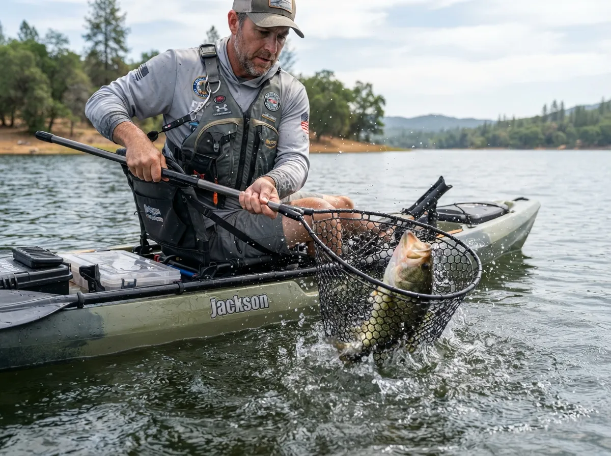 Kayak landing net