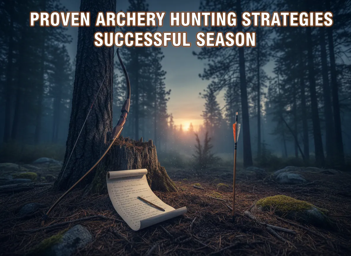 Proven archery hunting strategies successful season