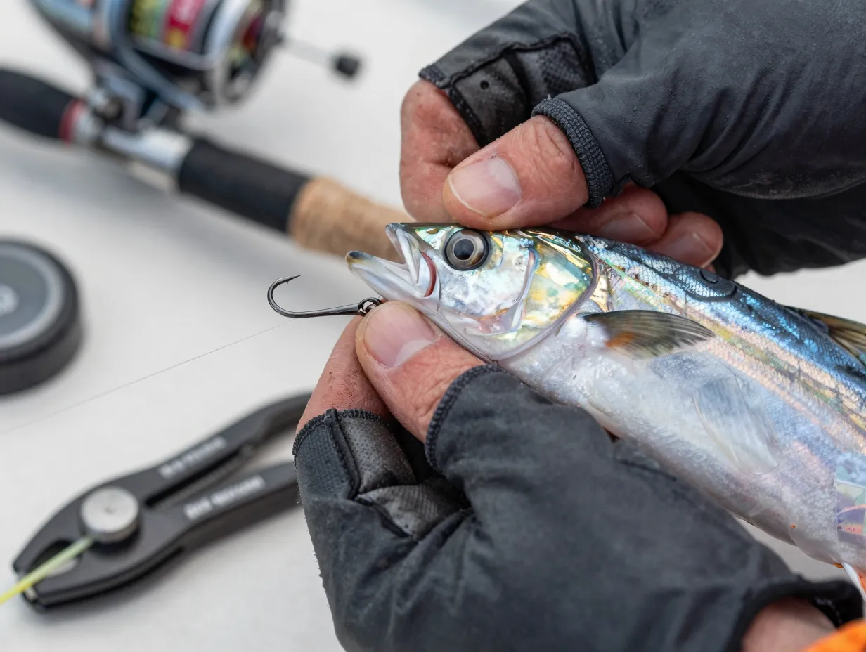 4 rig natural baits correctly for maximum action