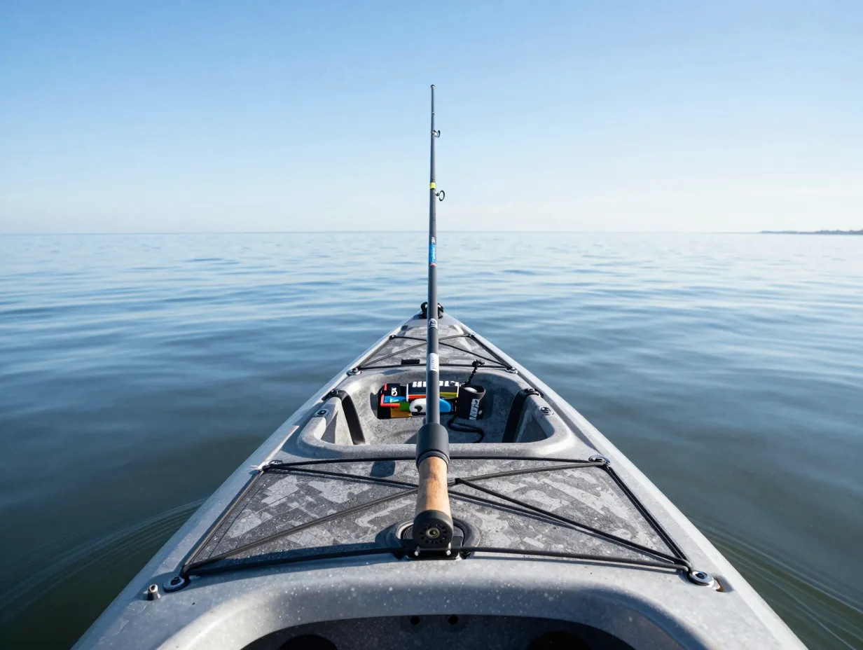 6 bow mounted vertical rod holders