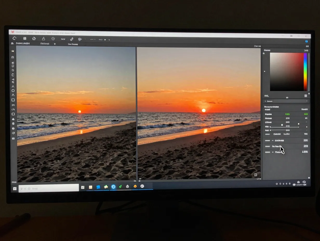 8 apply targeted post processing to elevate color and mood