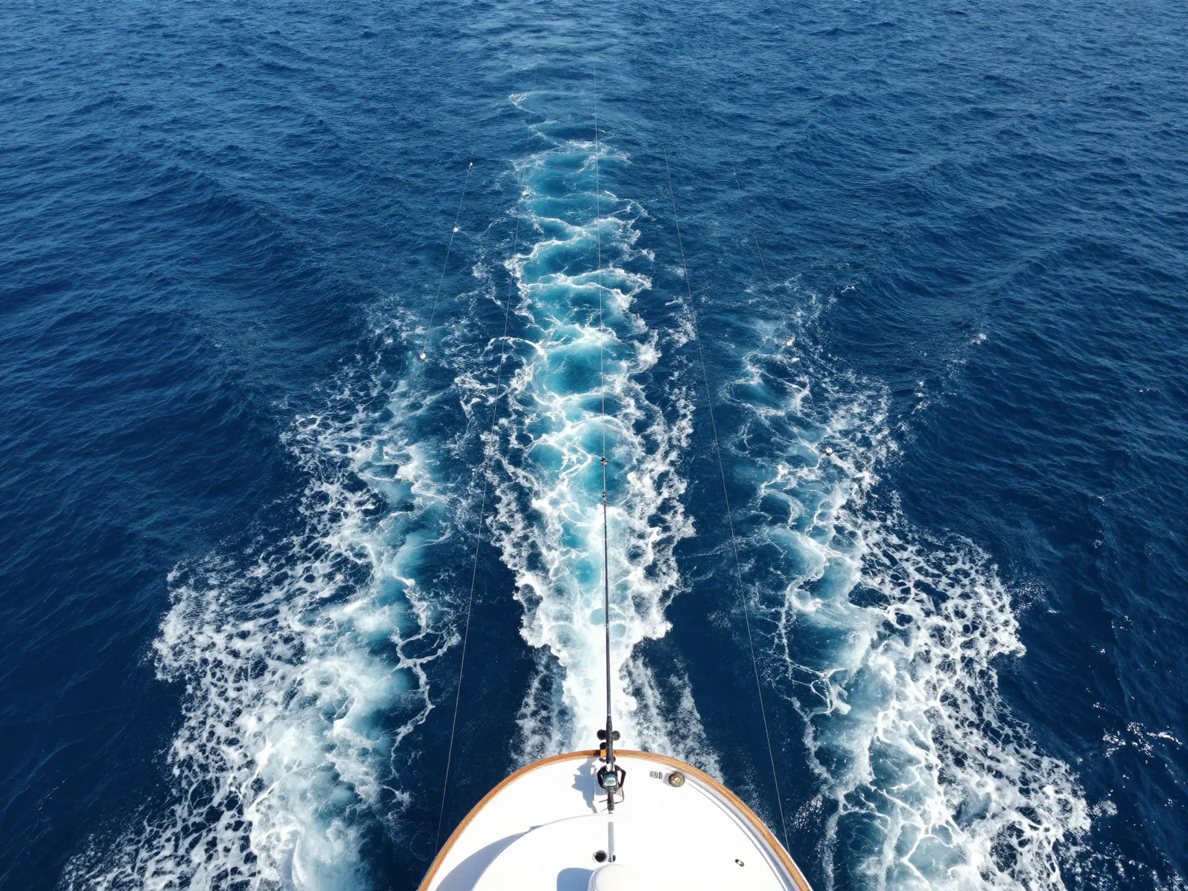 Dial in trolling speed and spread for bluefin behavior