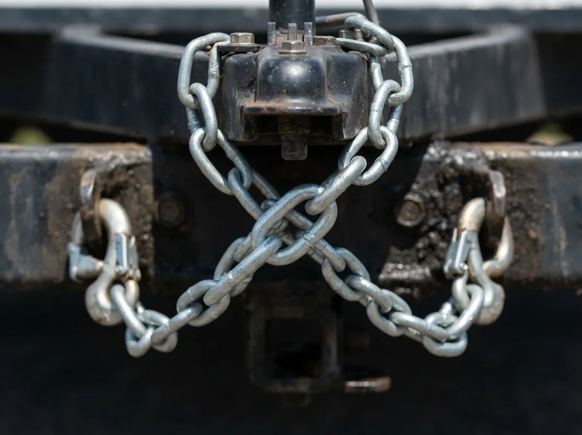 4 install and inspect safety chains correctly