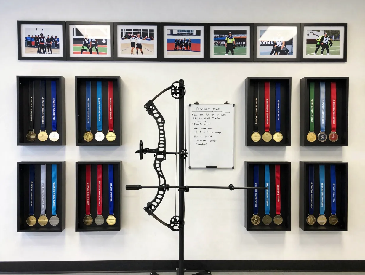 Trophy and achievement wall integration